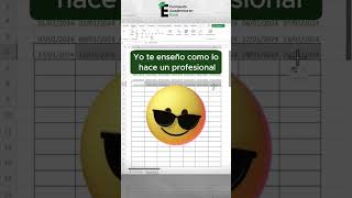 Crea el calendario 2024 en Excel jefito 😎✅ [upl. by Ecad]