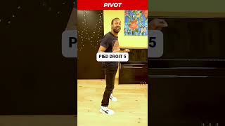 👉 Bouge ton corps avec le pivot  1 pas de danse en 60 secondes 10 [upl. by Ymmij]