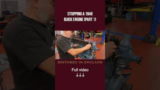 Stripping a 1948 Buick engine part 1 shorts [upl. by Odragde]