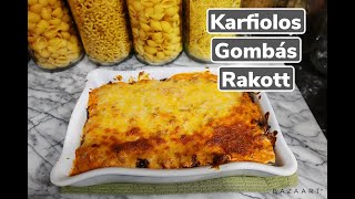 Karfiol Gombás Casserole quotrakottquot Darált Hússal [upl. by Sathrum]