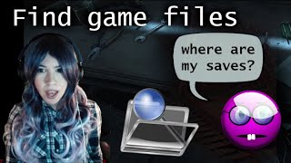 Find Game Save Files in Windows 10  Search By Modify Time  Process Monitor [upl. by Ahsinyar567]