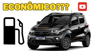 FIAT MOBI TREKKING 10 CONSUMO MÉDIO URBANO [upl. by Teodoor681]