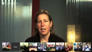 Google Susan Wojcicki chats with students [upl. by Koball]