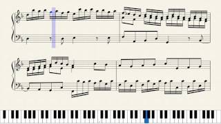 Bach Toccata and Fugue in D minor BWV 565 Piano Tutorial  Sheets [upl. by Misaq]