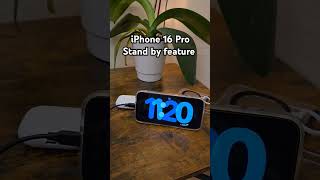 iPhone 16 pro Stand By Feature [upl. by Annahahs978]