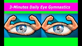 Effective eyes exercises to restore vision Heal your eyesight [upl. by Celinda822]