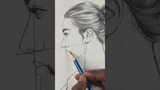 Worlds most beautiful drawing image for girl art painting drawing trendingvideo viralvideo [upl. by Eiralc]