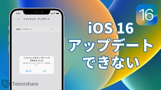 【iOS 17iOS 16】iPhoneアップデートできない時の原因と対策 [upl. by Paterson367]