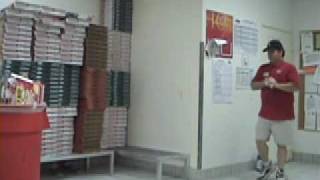 Papa Johns Pizza Prank  Boxes [upl. by Enitsirk]