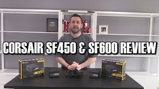 Corsair SF450 SF600 PSU Review amp Testing [upl. by Wolfgram]