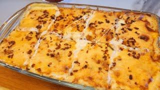 Potato Casserole  Cheesey Potato Casserole Recipe [upl. by Angelita]