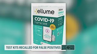 Some Ellume COVID19 athome tests recalled for high false positives [upl. by Enyalaj]