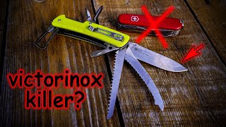 Amazing Pocket MultiTool Knife that can replace the VICTORINOX RUIKE LD43 [upl. by Malachy]