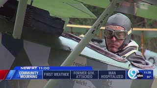 Cazenovia man dead after crashing replica World War I aircraft [upl. by Doniv]