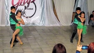 Festival Salsa y Bachata en Grupo 2014  Ritmo y Seducción grupo infantil [upl. by Lindy]