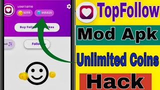 Top Follow App Unlimited Coins 2024🤗  Top Follow mein unlimited coin kaise karen  Top Follow App [upl. by Johnath]