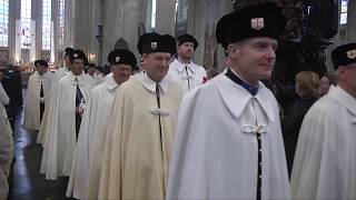 Investiture des chevaliers de l’Ordre du SaintSépulcre de Jérusalem [upl. by Latrice144]