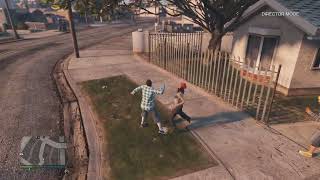 GTA V Aztecas vs female vagos fight part 1 [upl. by Adnirolc]