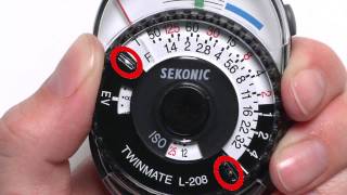 Sekonic L208 Quick Start [upl. by Ilera292]