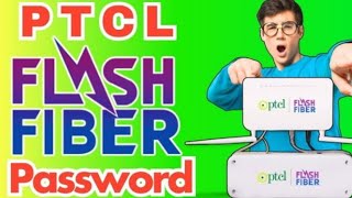 How To Change wifi password of PTCL FLASH FIBER device [upl. by Toth]