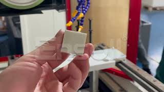 A Unique Cutting Experience Precision Marble Cutting Cube with Diamond Wire [upl. by Corbie63]