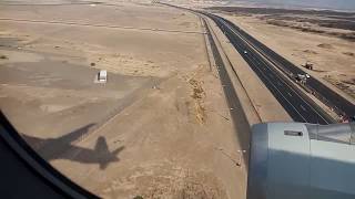 Qatar Airways Landing Madinah Munawara  Prince Mohammad bin Abdulaziz Airport  Saudia Arabia [upl. by Pani]