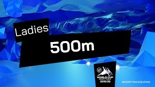 Ladies 500m Final A  World Cup Nagoya 2019  ShortTrackSkating [upl. by Atnod]