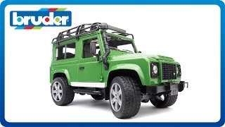 Bruder Toys Land Rover Defender 02590 [upl. by Oj870]