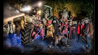 Route 66 Haunted Hayride  Tulleys Farm Shocktoberfest 2024 [upl. by Cicily192]