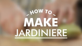 How To Make Jardiniere  Gastrolab Knife Skills [upl. by Sillad]