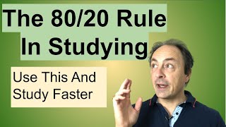 The 8020 Rule in Studying  how you can study smarter and faster [upl. by Aleta]