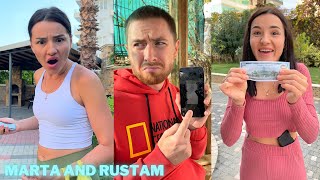 Must Watch Very Special Funny Video 😂 Marta and Rustam funny video 2022 [upl. by Demaggio]