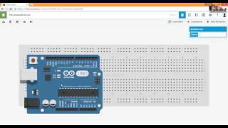 Arduino simulation on web Circuit io Thai ver [upl. by Keary]