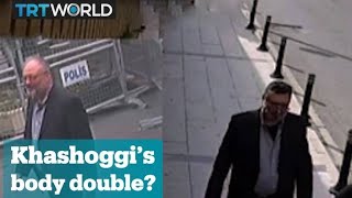 Khashoggis body double appears in footage CNN [upl. by Kappenne]