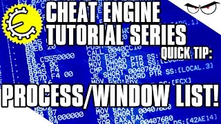 Cheat Engine 64 Tutorial Quick Tip Process List vs Window List HowTo [upl. by Ilan418]