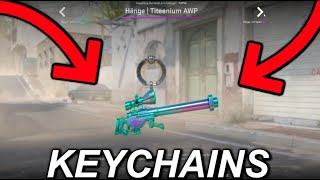 INSPECTING ALL THE NEW CHARM KEY CHAINS IN THE CS2 UPDATE [upl. by Danella]