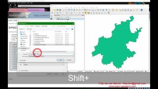 5 Changing Datums in QGIS [upl. by Anib]