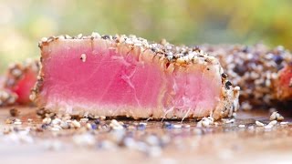 Tuna Steak Recipe  Best Way to Grill [upl. by Laius]