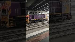 Y Class Locomotive at Southern Cross Station [upl. by Anelav]