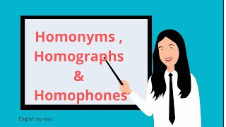 Homonyms  Homonyms for Kids  Homonyms in English Grammar  Homonyms Concepts Uses [upl. by Latricia927]