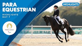 🐎 Para Equestrian Highlights  Day 7  Paris 2024 Paralympic Games [upl. by Morna]