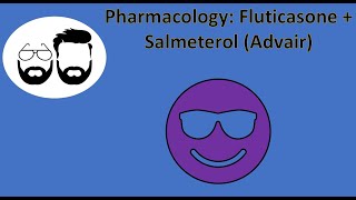 NCLEX Prep Pharmacology Fluticasone  Salmeterol Advair [upl. by Leuamme]