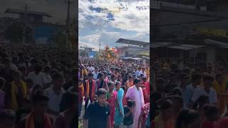 ratha yatra 2024 rathayatra radhakrishna love nature makhanchor meroreel song krishnasong [upl. by Sibell]