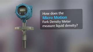 Liquid Density Meter from Emerson Micro Motion [upl. by Ynnahc954]