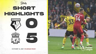 Watford 05 Liverpool  Short Highlights [upl. by Nannek36]