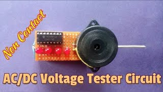 Make a Wireless AC current Detector  ACcurrent tester [upl. by Esiocnarf]