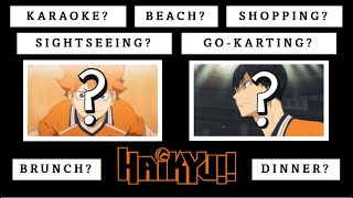 HAIKYUU BUILD YOUR LIFE IRL EDITION [upl. by Rednael]