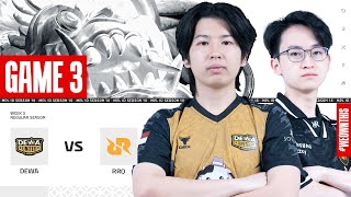 DEWA UNITED ESPORTS vs RRQ HOSHI  Regular Season Week 5 Day 3  Game 3  MPLIDS14 [upl. by Lain70]