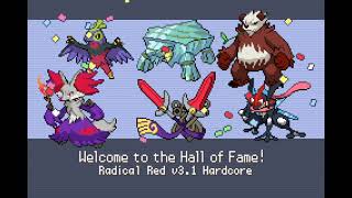 Radical Red 31 Hardcore Mode KalosOnly  Elite 4Champion [upl. by Suoicerpal]