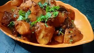 💁Chatpate Khatte Masaledar Zira Aloo Markit Style😍🤩😋👍 [upl. by Akcirehs]